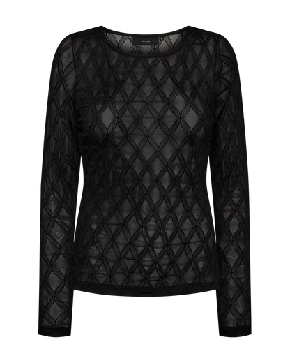 CMHANNA TOP BLACK