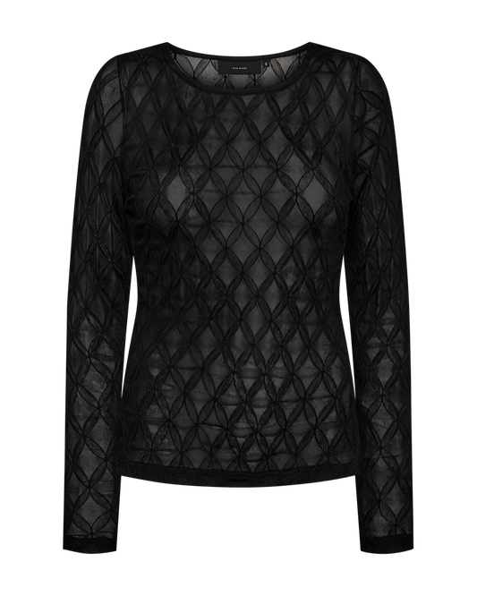 CMHANNA TOP BLACK