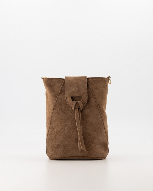 Teatro Kendra suede taupe