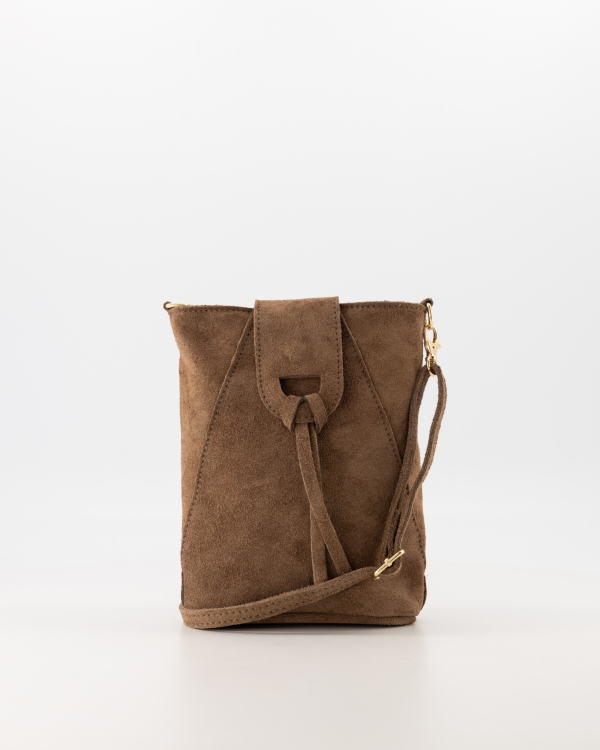 Teatro Kendra suede taupe