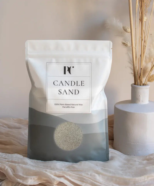 Stone Grey Kaarsenzand met lonten