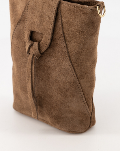 Teatro Kendra suede taupe
