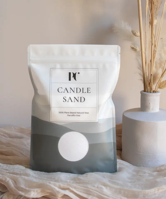 Pure White Kaarsenzand met lonten