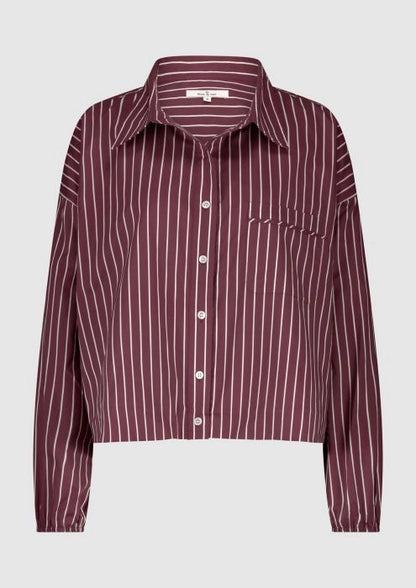 Yana Blouse Aubergine