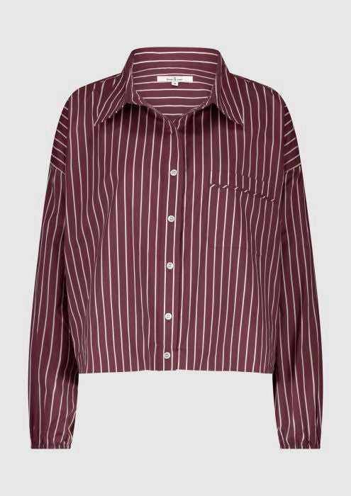Yana Blouse Aubergine