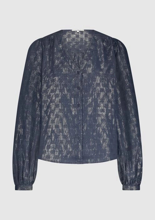 Cardi Blouse Blue
