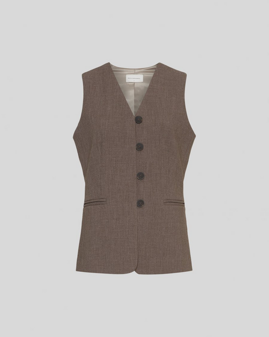 MSCHRosina Michelle Waistcoat Slate Black