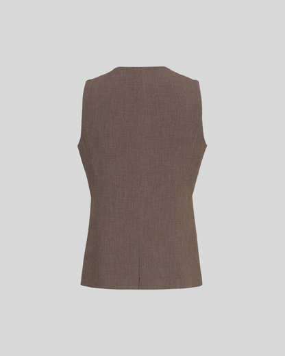 MSCHRosina Michelle Waistcoat Slate Black