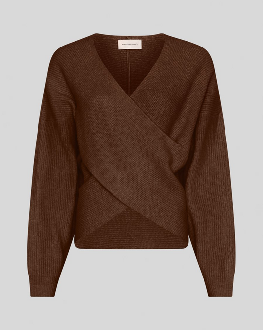 MSCHZinelle Hope Wrap Pullover Slate Black