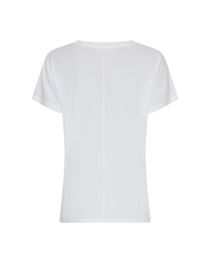 MschFenya Modal v Neck Tee white