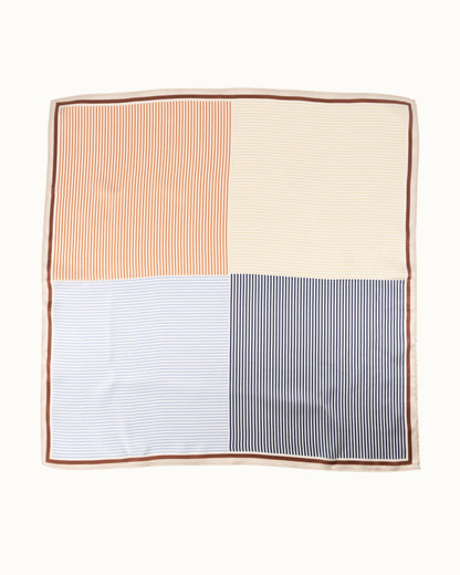 Teatro Zaya sjaal multi stripe print