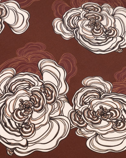 Teatro sjaal Zaya burgundy/flower