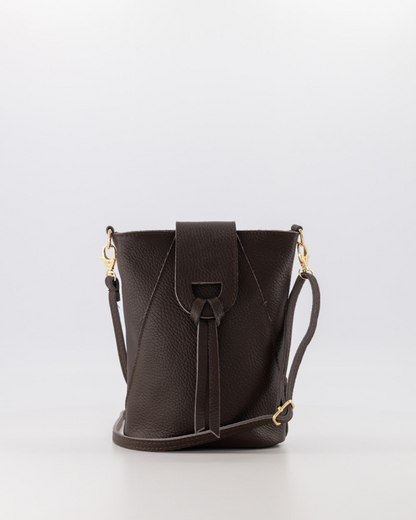 Teatro Kendra classic grain donker bruin