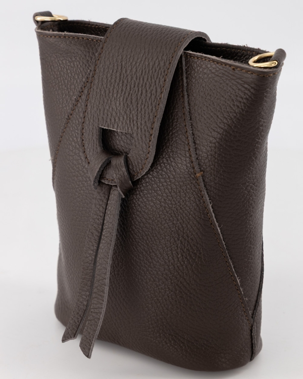 Teatro Kendra classic grain donker bruin