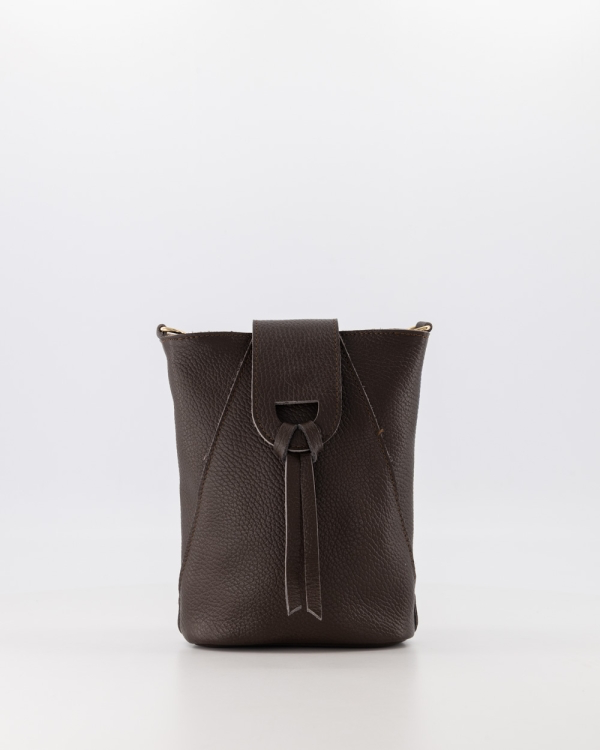 Teatro Kendra classic grain donker bruin