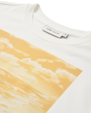 CMMuse Tee jet stream loose/print