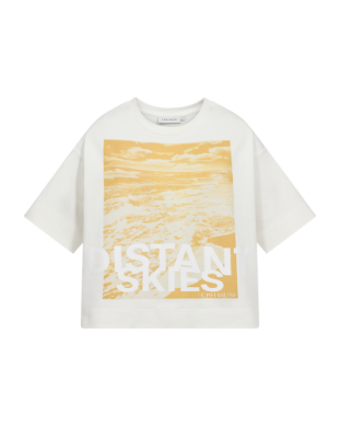 CMMuse Tee jet stream loose/print