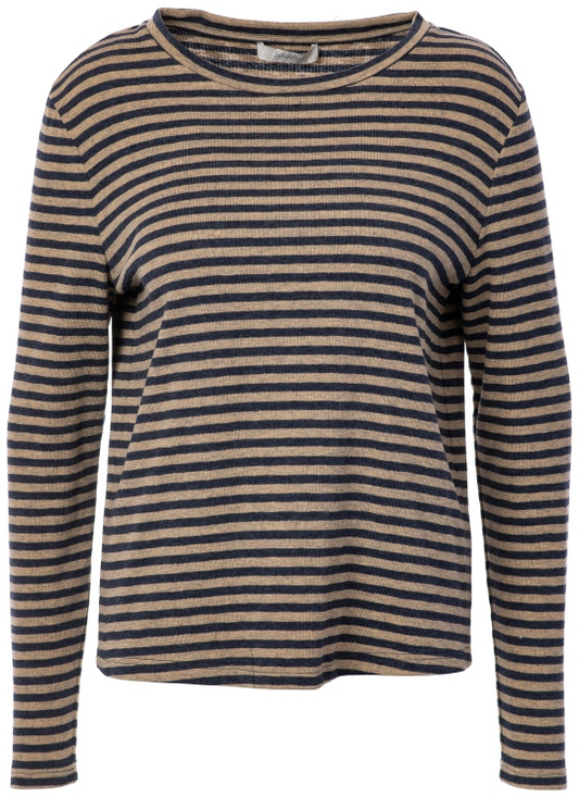 JCSophie Prisca T-Shirt blue /sand stripes