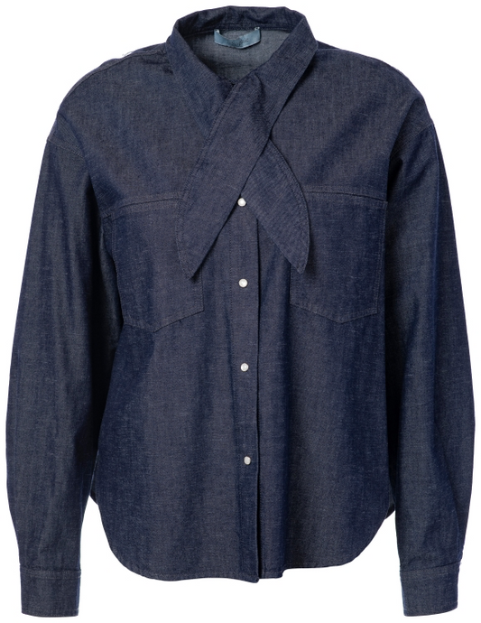 JCSophie Plum Blouse dark denim