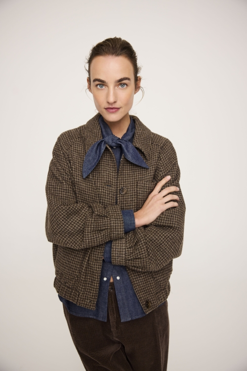 JCSophie Plum Blouse dark denim
