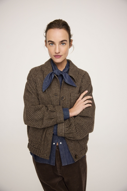 JCSophie Plum Blouse dark denim