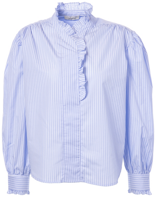 JCSophie Patchouli Blouse light blue stripes