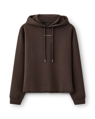 CMScube Hoodie boxy mulch