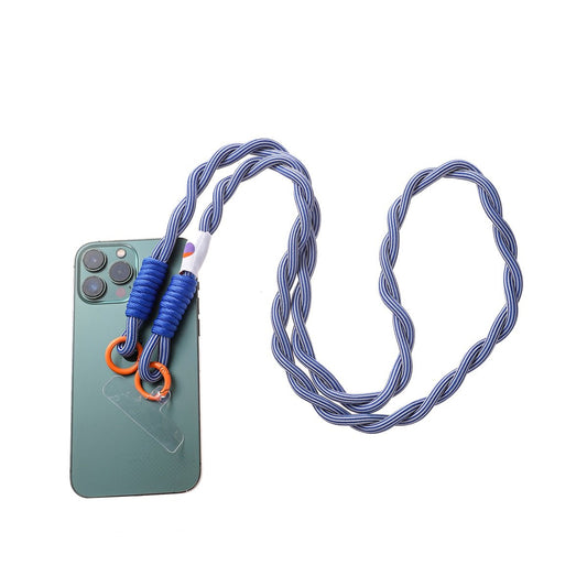 Day&Eve Telefoonkoord Long Twirl - Bleu stripe