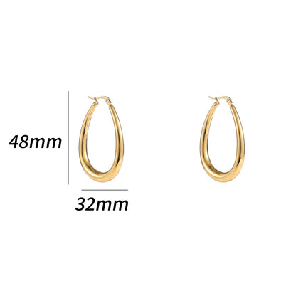 E5390-2 Big Oval Hoop