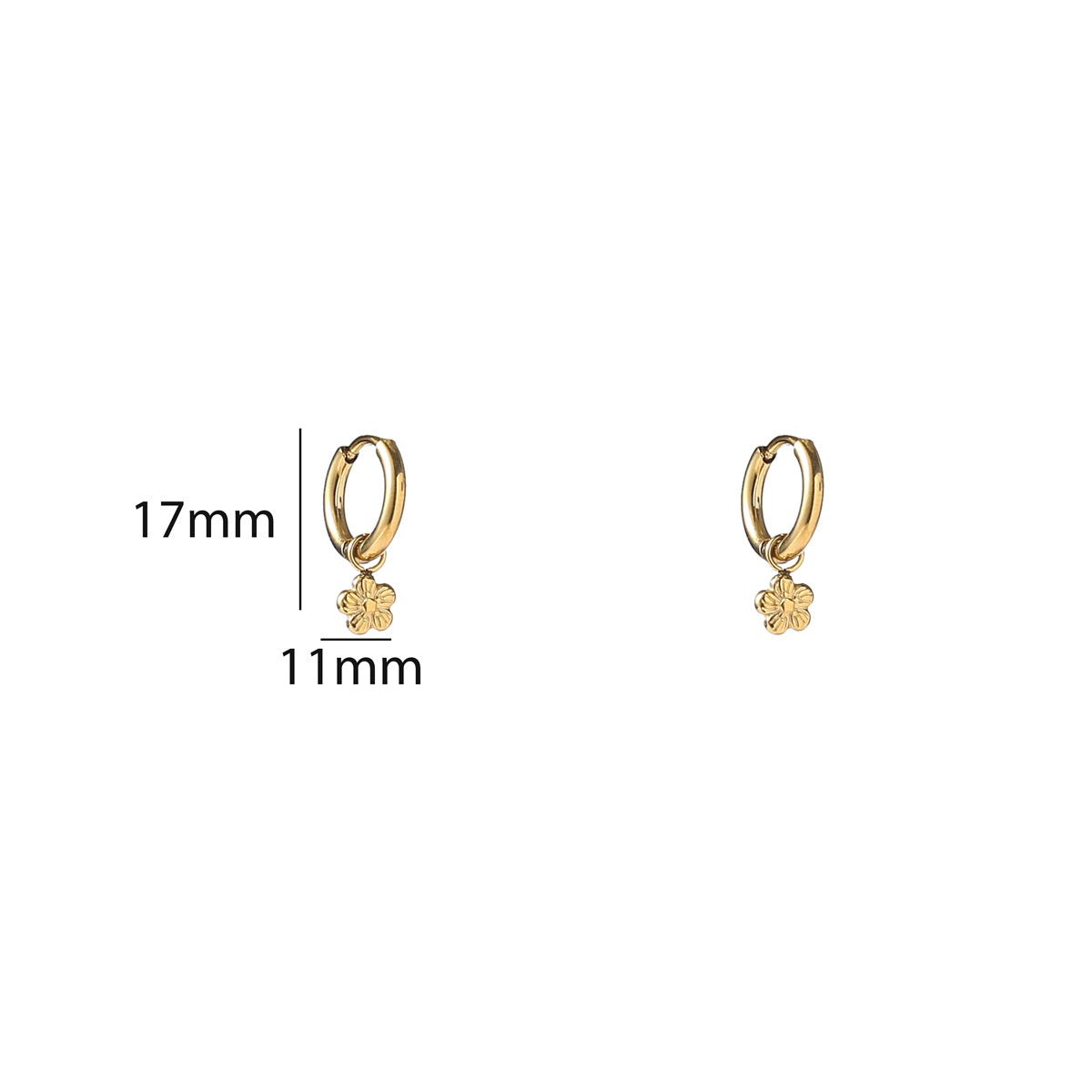E5228-2 Simple Flower Hoop