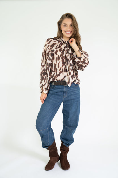 Est Seven Mae Blouse printed