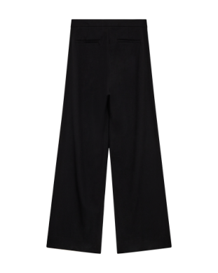 CMTailor Pants black ,bandplooi