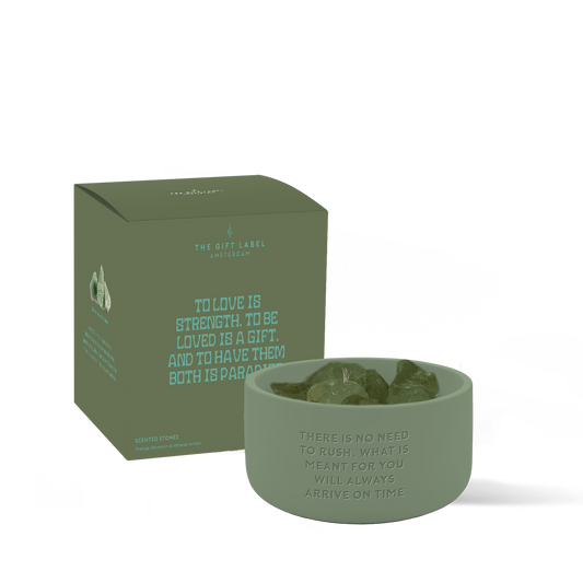 Stone Diffuser To Love Is Strenght(groen)
