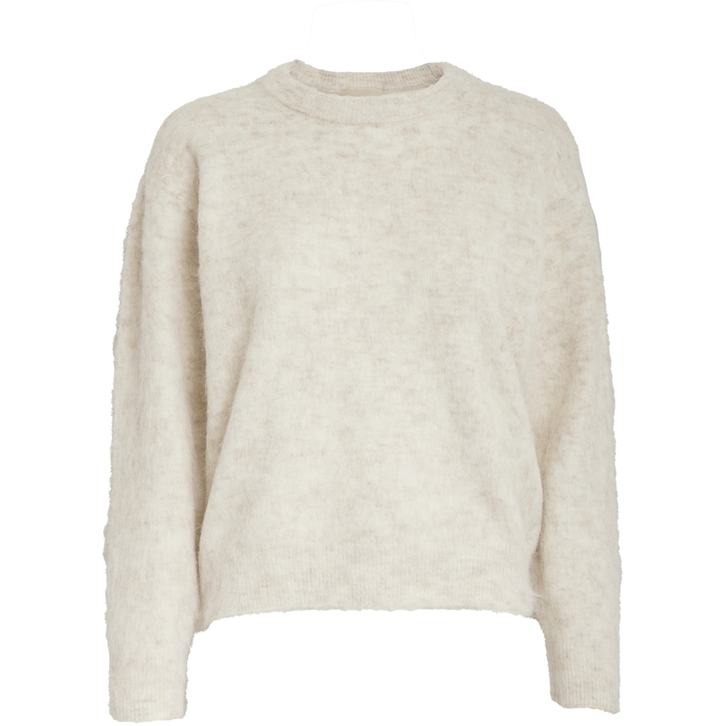 PC Sylvie RWS GRS Knit Pullover whitecap grey