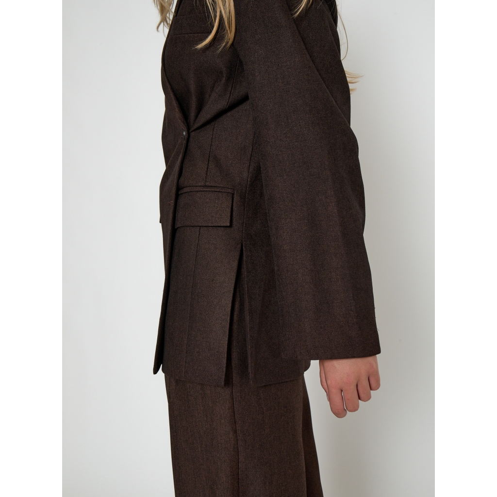 PC Salto Blazer java brown melange