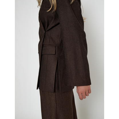 PC Salto Blazer java brown melange