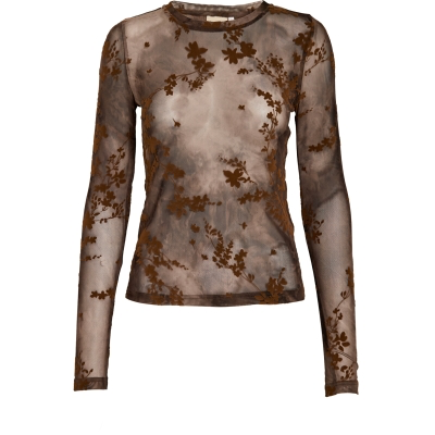 PC Safia Top toffee print