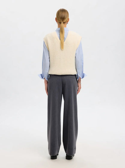SLFPatricia MW Wide Pant mgm