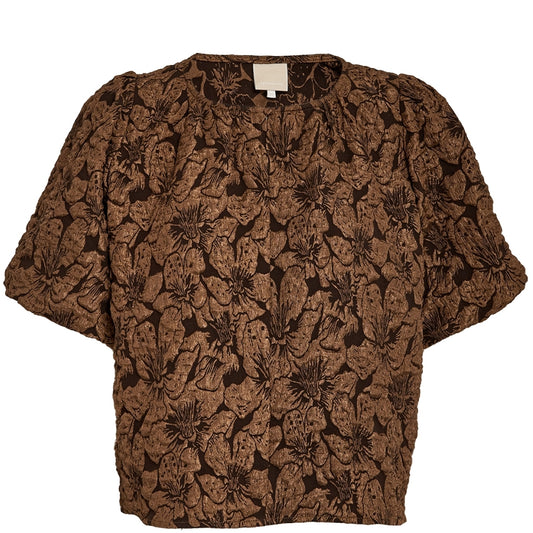 PC Sigga Blouse toffee print
