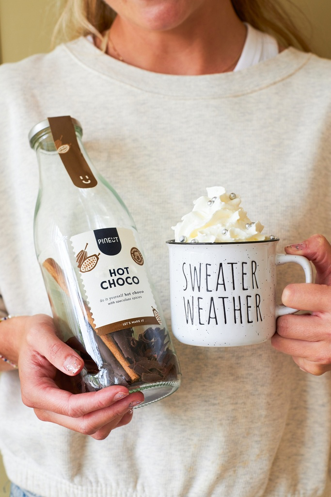 Pineut hot chocolate