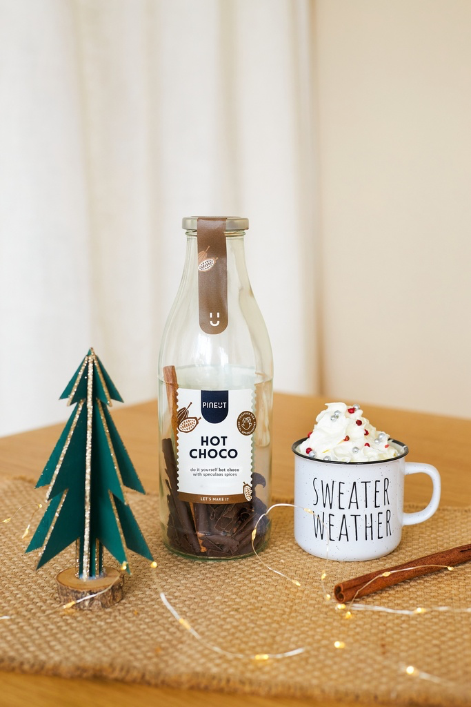 Pineut hot chocolate