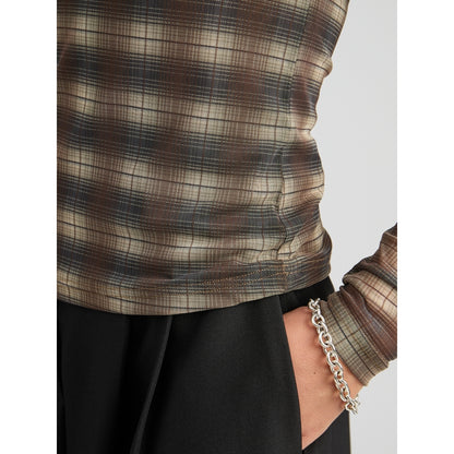 PC Safina Top toffee print