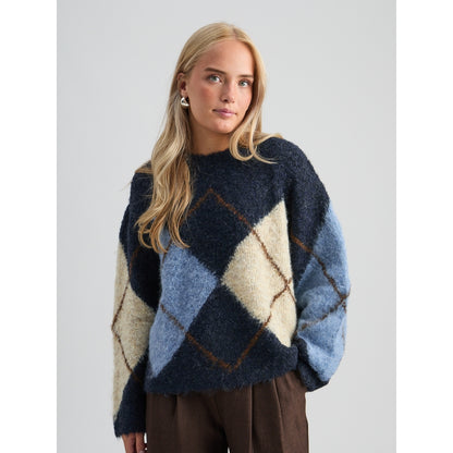 PC Shania Pullover sky captain jacquard