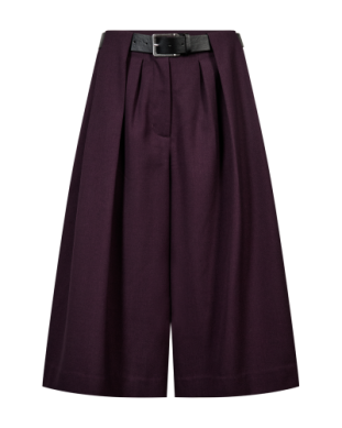 CMTailor Pants Bermuda plum perfect melange