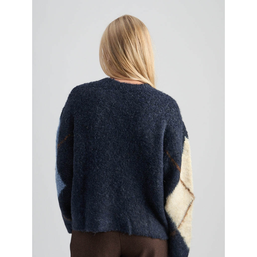 PC Shania Pullover sky captain jacquard