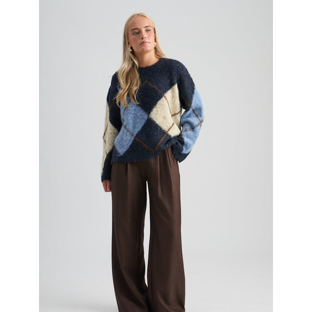 PC Shania Pullover sky captain jacquard