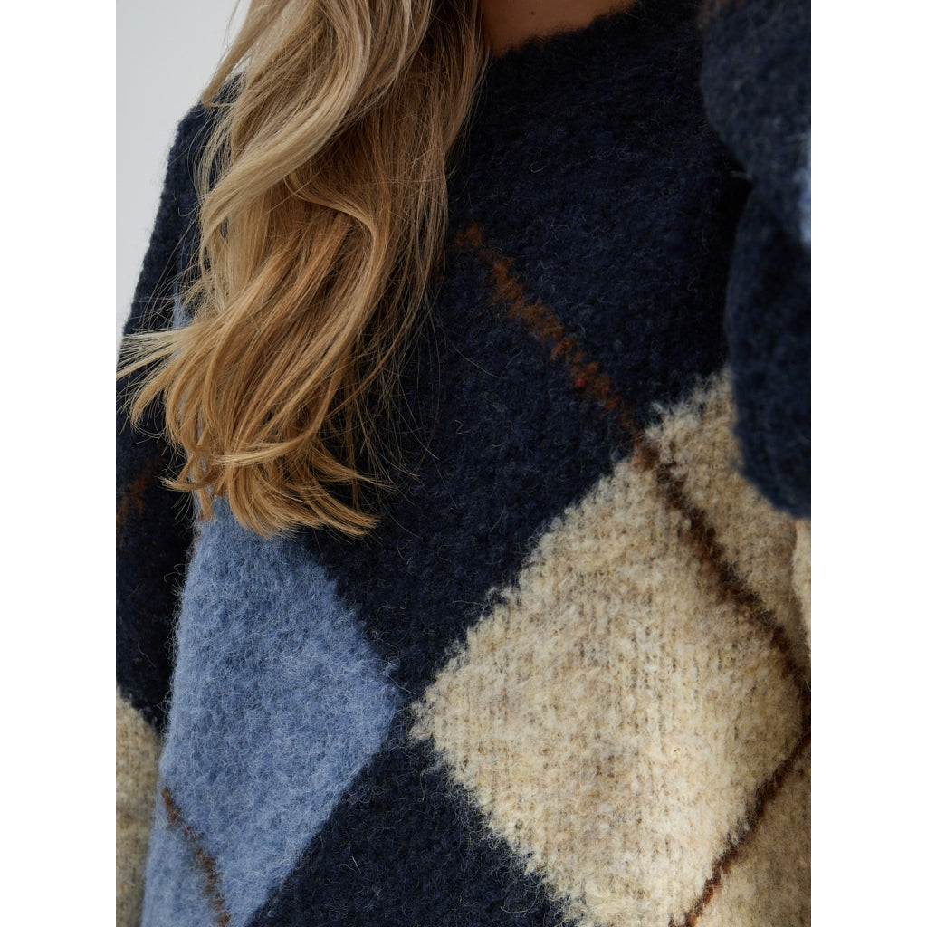 PC Shania Pullover sky captain jacquard