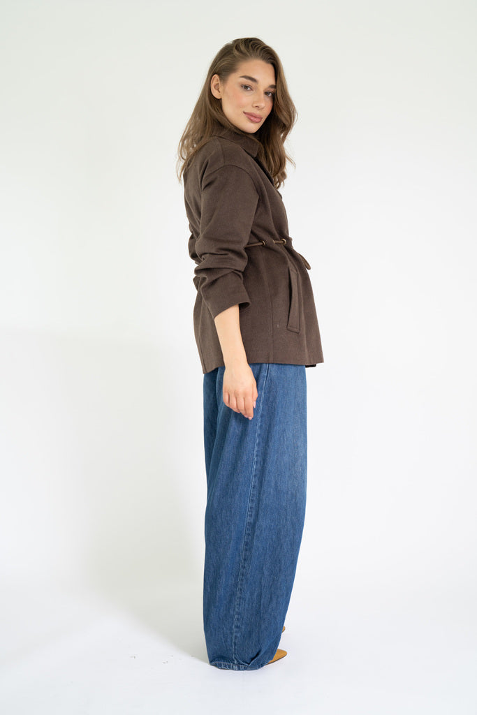 Est Seven Ojacky Jacket dark brown