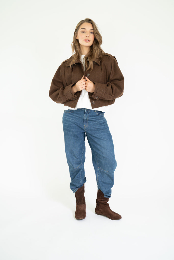 Est Seven Jossy Jacket brown