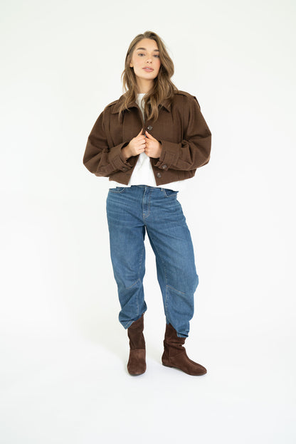 Est Seven Jossy Jacket brown